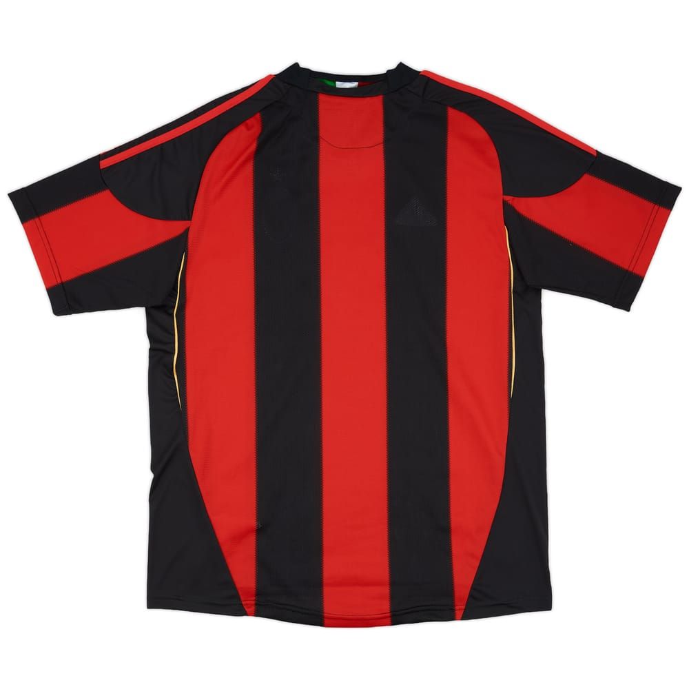 Ac Milan 2010/11 Home Shirt (Red/black)_4