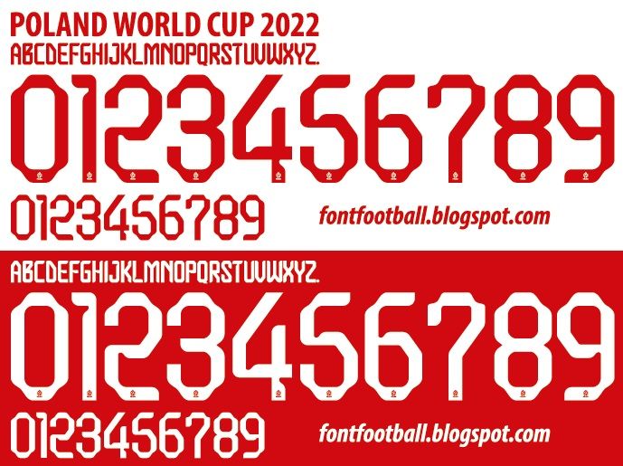 Font Vector Poland World Cup 2022 kit_0