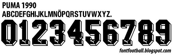 Font Vector Puma 1990 kit_0