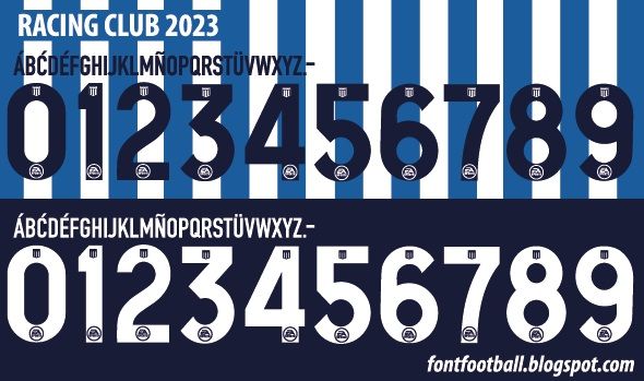 Font Vector Racing Club 2023 kit_0