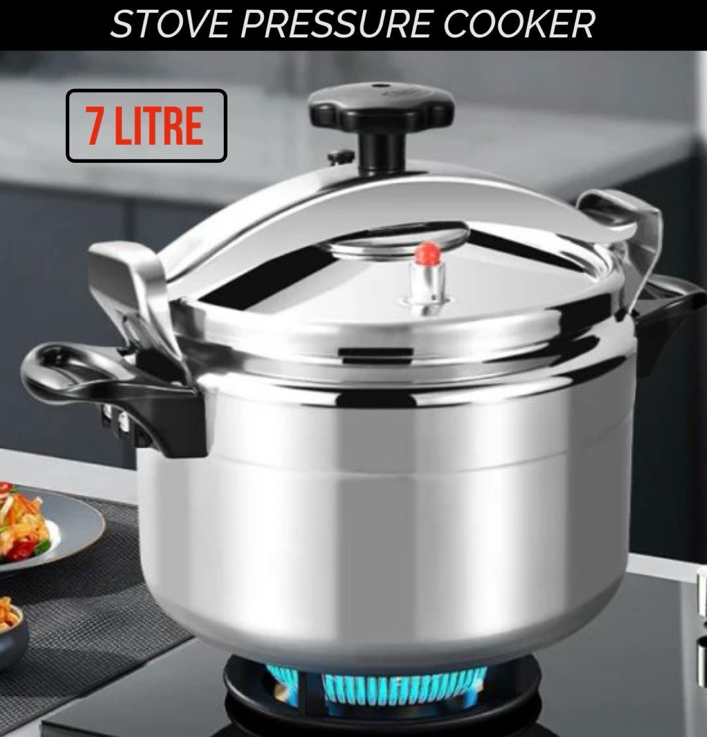 Integrated Design Pressure Cooker 7L_6