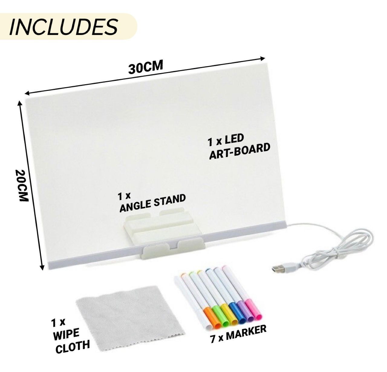 3D LED Acrylic Art-Board_4