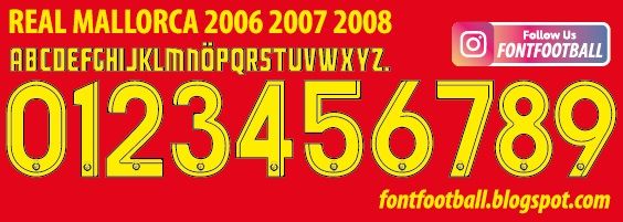 Font Vector Real Mallorca 2006 2007 2008 kit_0
