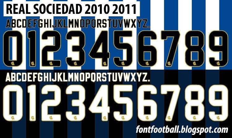 Font Vector Real Sociedad 2010 2011 kit_0