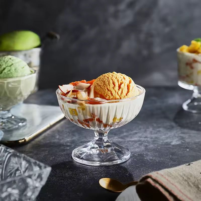 8 Piece Glass Dessert Bowl Set_0