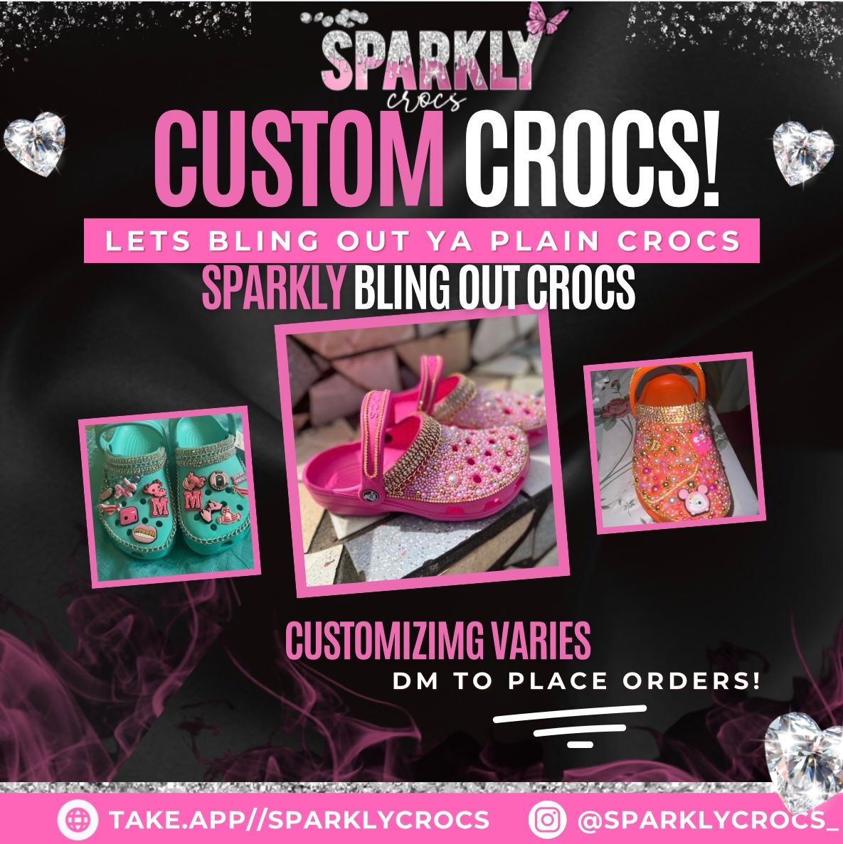 Customized BLING / ICEY Crocs _0