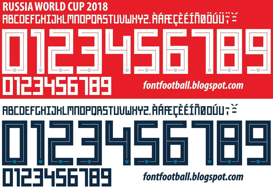 Font Vector Russia World Cup 2018 kit_0