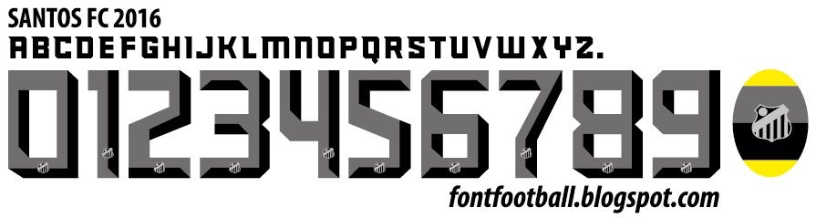 Font Vector Santos FC 2016 kit_0