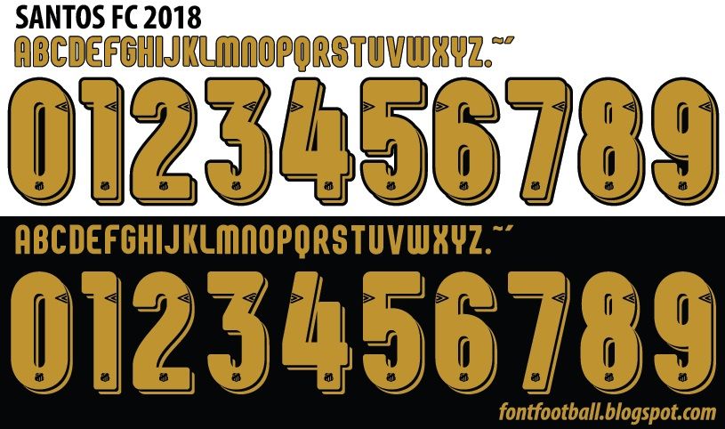 Font Vector Santos FC 2018 kit_0
