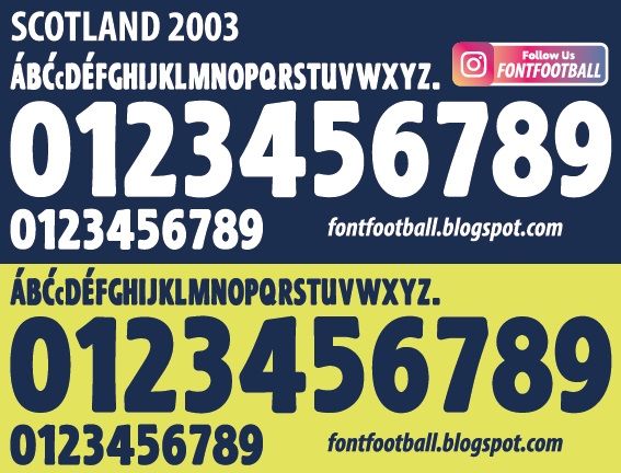 Font Vector Scotland 2003 kit_0