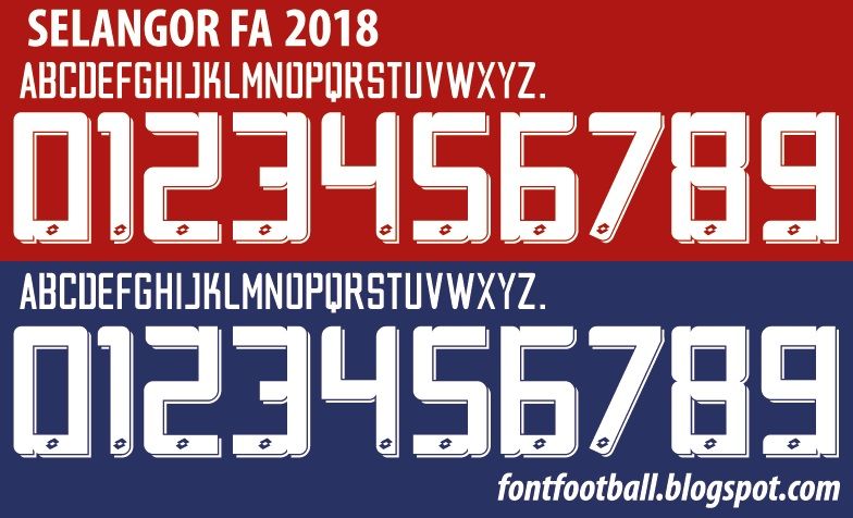 Font Vector Selangor FA 2018 Shirt_0