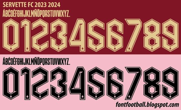 Font Vector Servette FC 2023 2024 kit_0