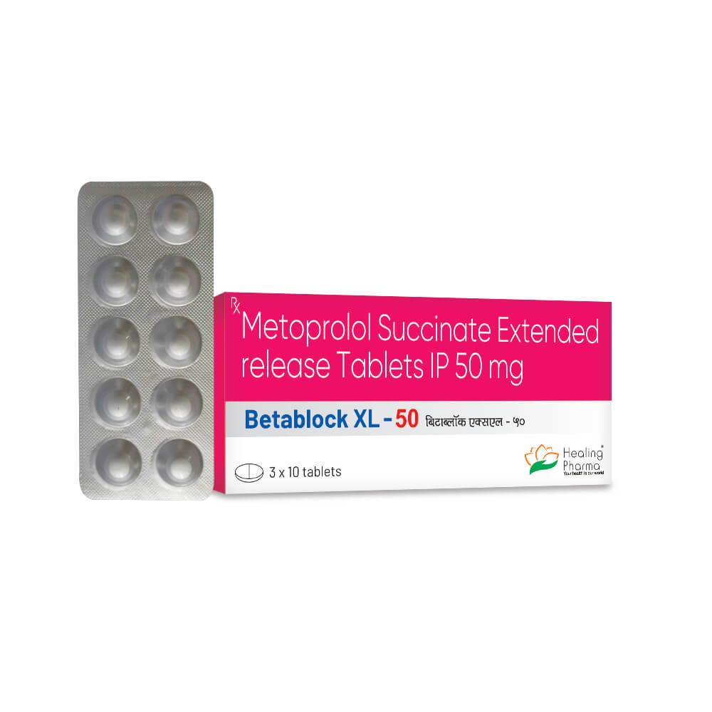 Metoprolol Succinate Extended Release Tablets IP 50mg_0