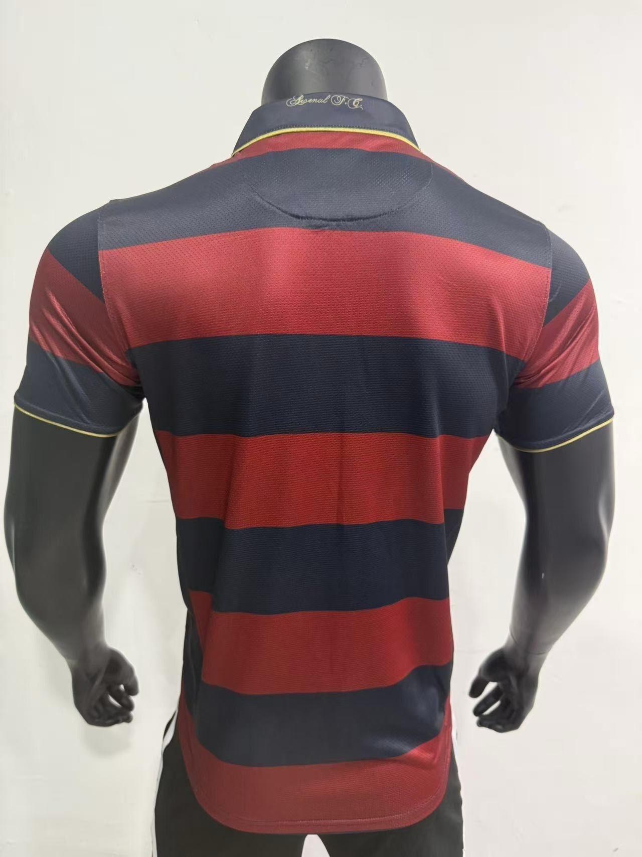 Arsenal 2007/08 Third Shirt (Navy / Claret)_1