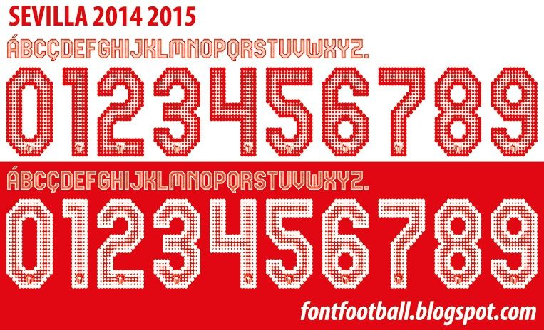 Font Vector Sevilla 2014 2015 Kit_0