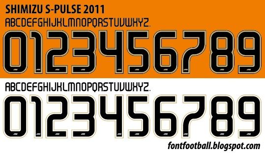 Font Vector Shimizu S-Pulse 2011 kit_0