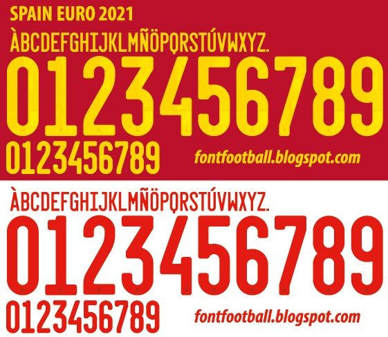 Font Vector Spain Euro 2020 2021 kit_0