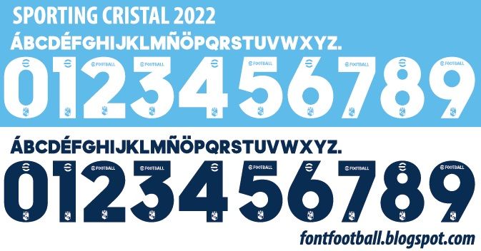 Font Vector Sporting Cristal 2022 kit_0
