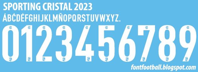 Font Vector Sporting Cristal 2023 kit_0
