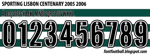 Font Vector Sporting Lisbon Centenary 2005 2006 kit_0