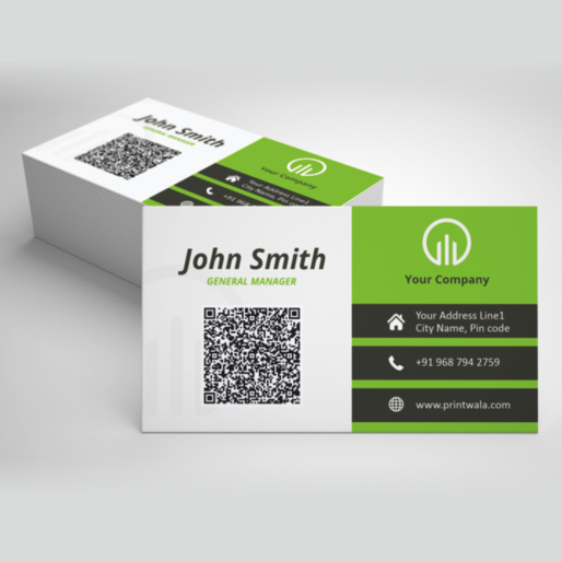 300 Laminated QR code business cards + design_0