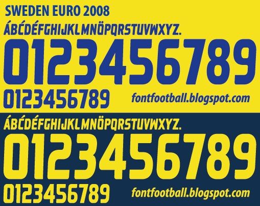 Font Vector Sweden Euro 2008 kit_0