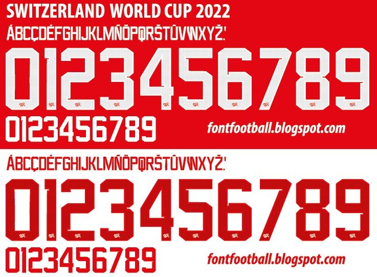 Font Vector Switzerland World Cup 2022 kit_0