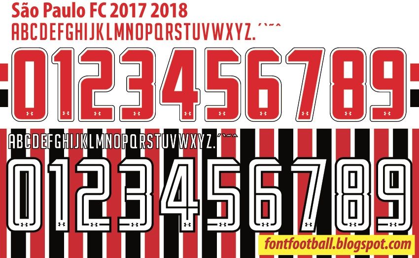 Font Vector São Paulo FC 2017 2018 kit_0