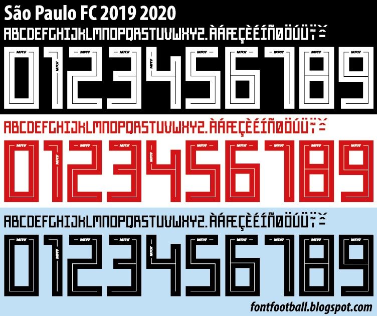Font Vector São Paulo FC 2019 2020 kit_0