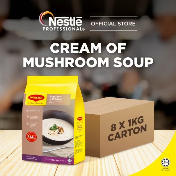 Cream Mushroom Soup Maggi 1kgx8_2