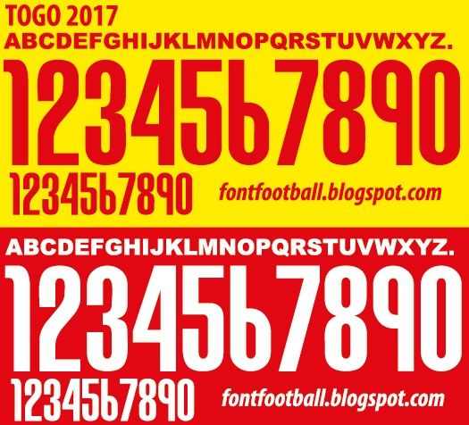 Font Vector Togo 2017 kit_0
