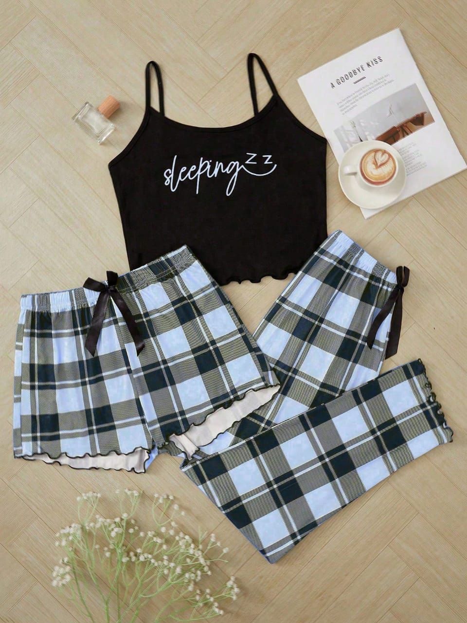 3 Piece Women's Sleepwear Set_2