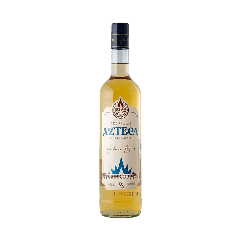 Licor De Agave Reposado Orgullo Azteca 1.0 L_0