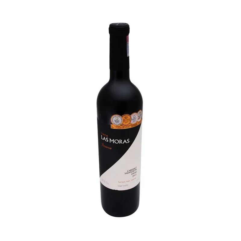 Vino Tinto Cabernet Shiraz Las Moras 750.0 mL_0