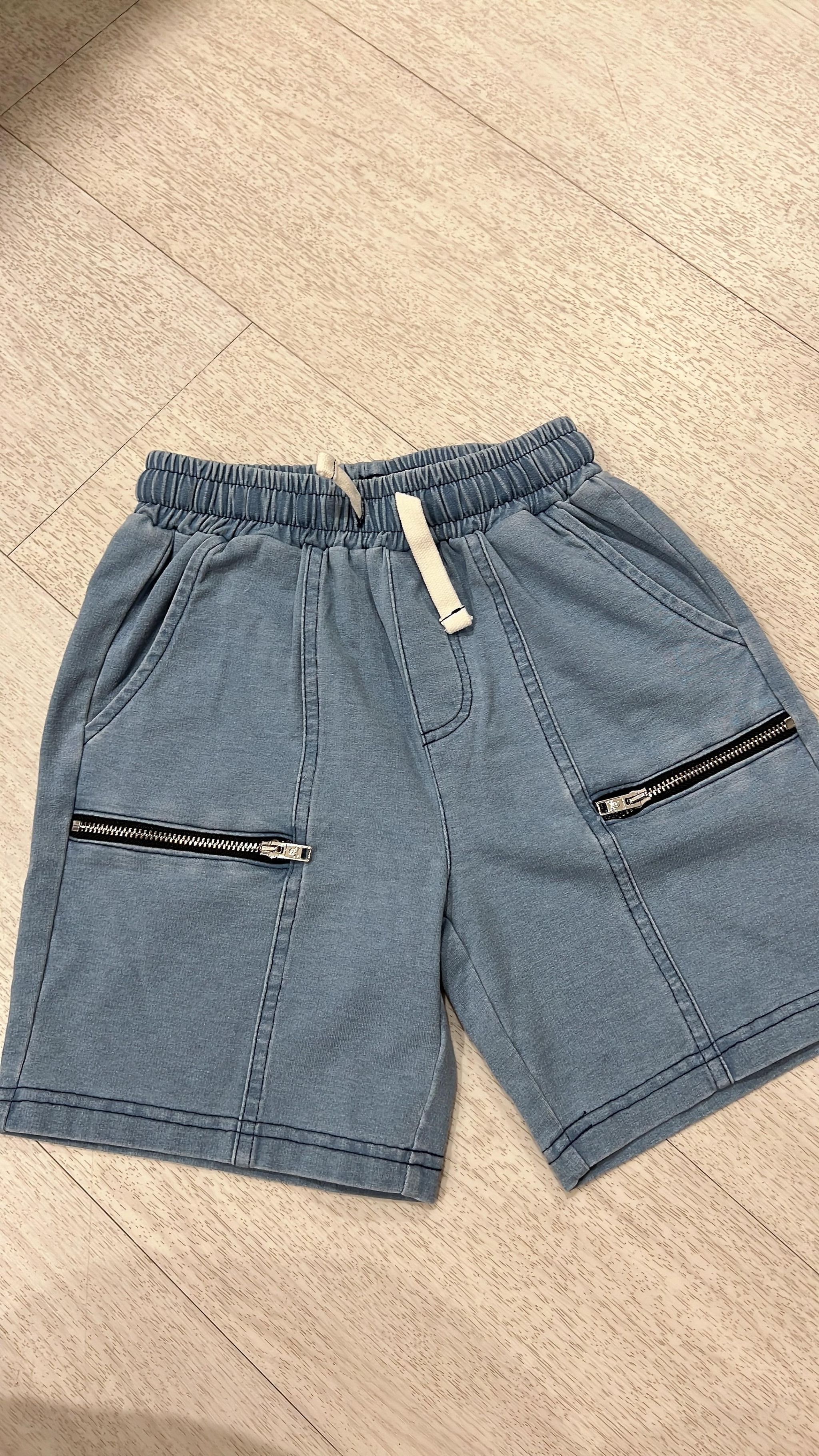[❤️‍🔥NEW LAUNCH] Denim Zipper Pocket Shorts_2