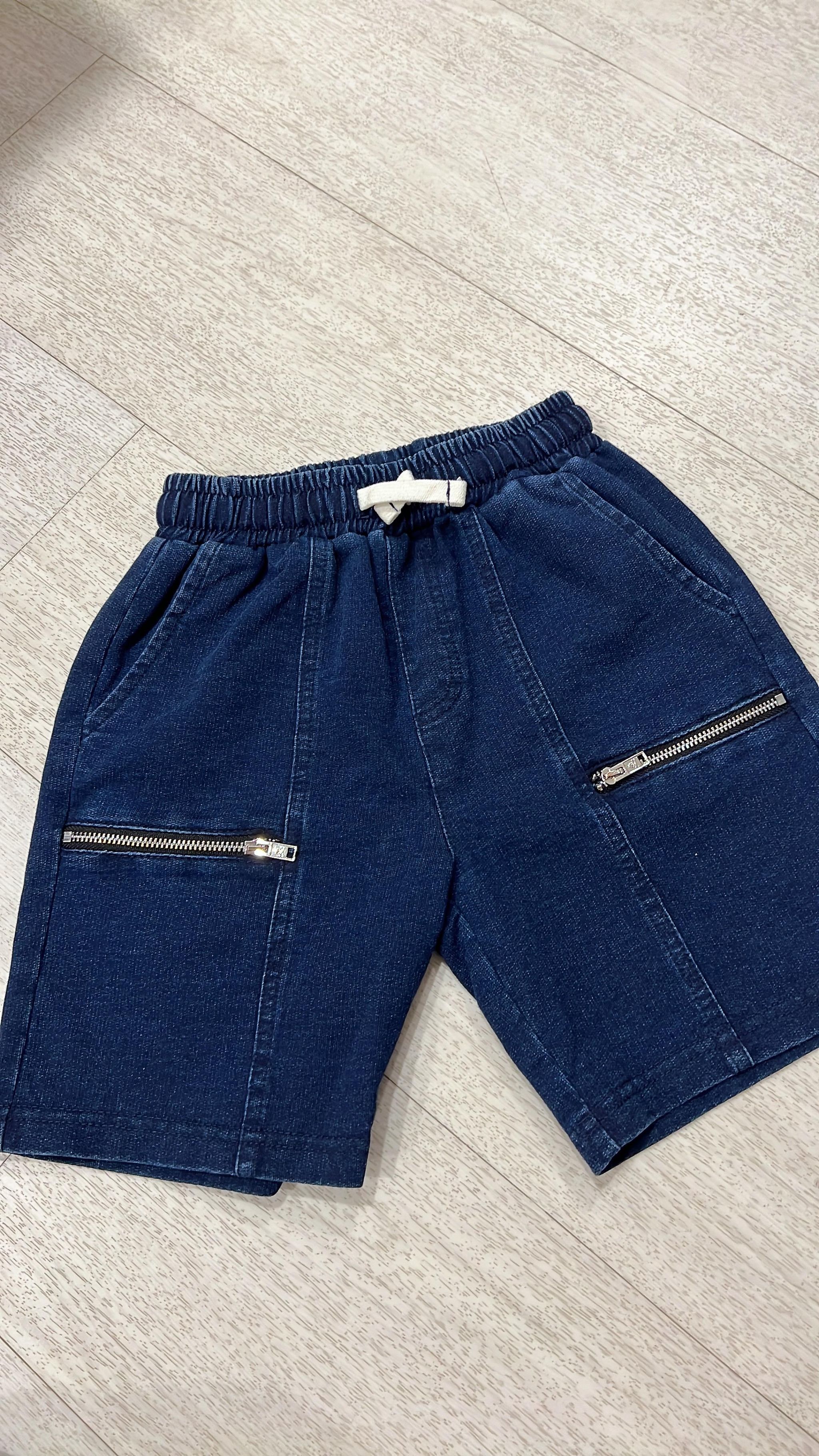 [❤️‍🔥NEW LAUNCH] Denim Zipper Pocket Shorts_3