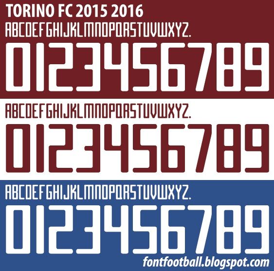 Font Vector Torino 2015 2016 kit_0