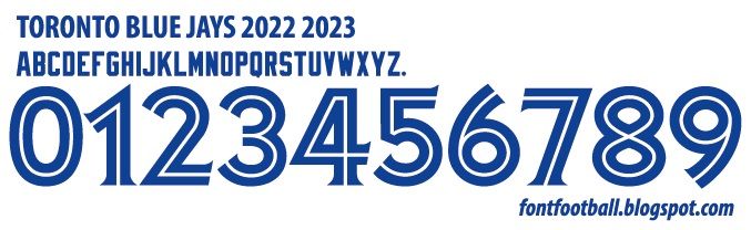 Font Vector Toronto Blue Jays 2022 2023 kit_0