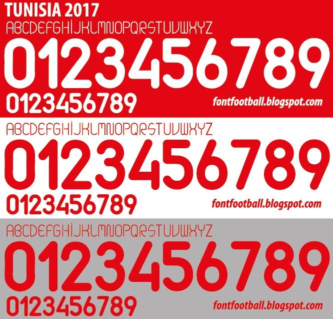 Font Vector Tunisia 2017 kit_0