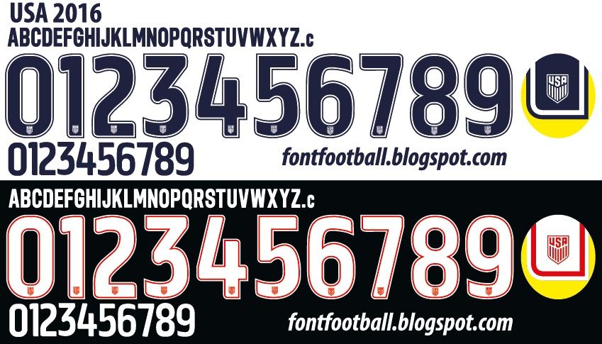 Font Vector USA 2016 kit_0