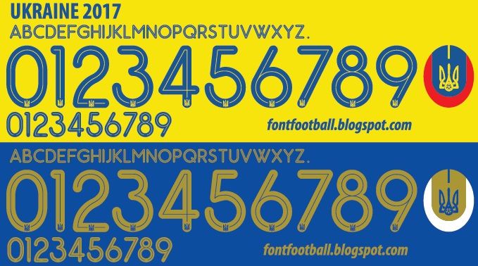 Font Vector Ukraine 2017 kit_0