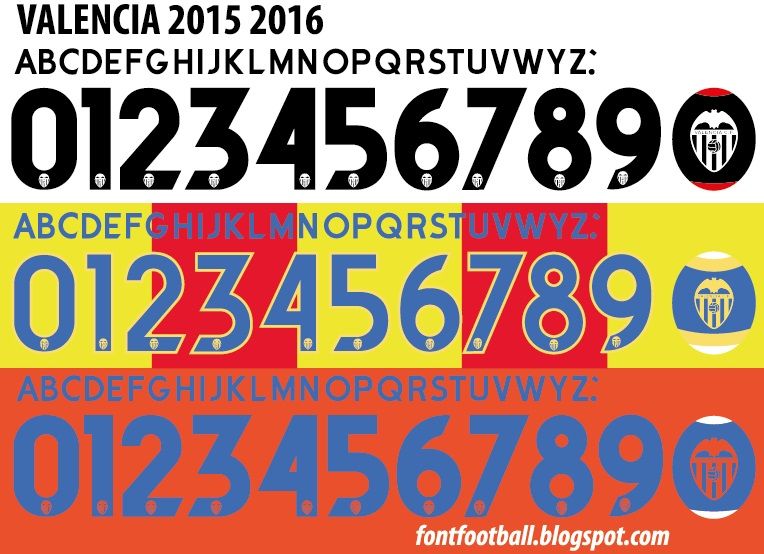 Font Vector Valencia CF 2015 2016 kit_0