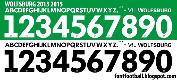 Font Vector Vfl Wolfsburg 2013 2014 2015 Kit_0
