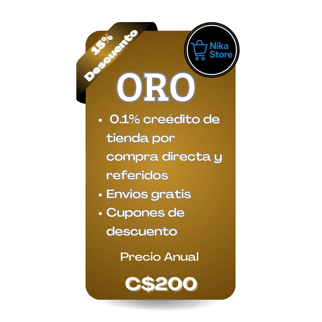 Membresía ORO _0
