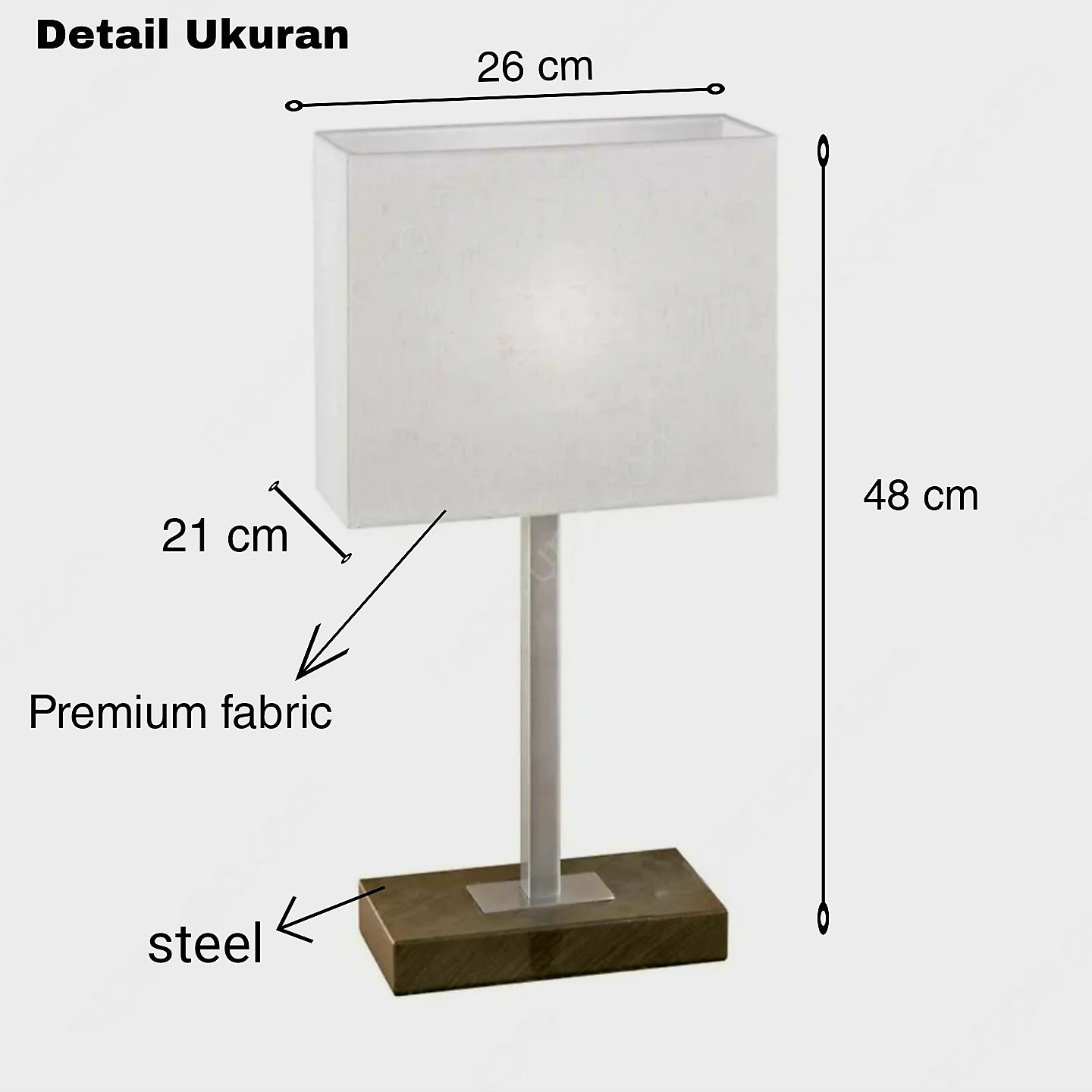 Desk Lamp Modern - Lampu Meja Gaya Eropa Antik Kualitas Premium Untun Ruang Tamu Kamar Tidur Hotel Kantor_1