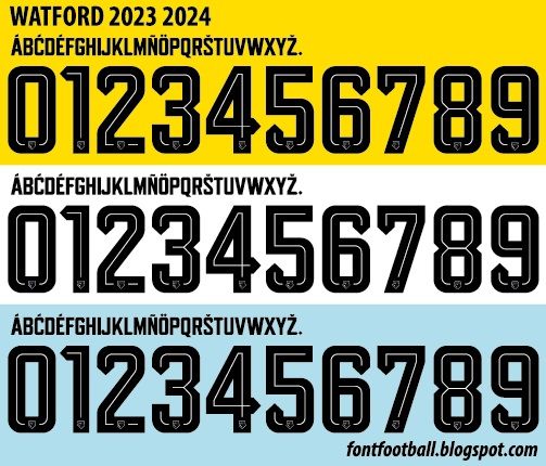 Font Vector Watford 2023 2024 kit_0