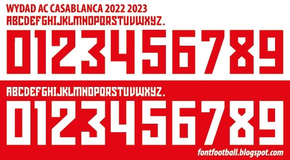 Font Vector Wydad AC Casablanca 2022 2023 kit_0