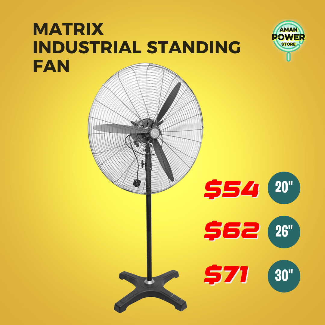 MATRIX INDUSTRIAL STAND FAN 30" (MISF-30X)_0