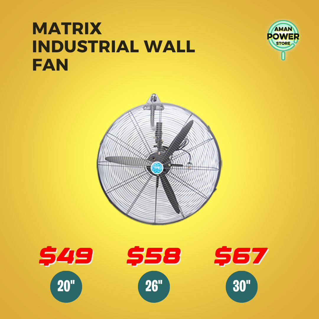 MATRIX INDUSTRIAL WALL FAN 26" (MIWF-26X)_0