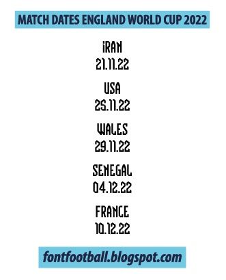 MDT Match Dates Vector England World Cup 2022_0